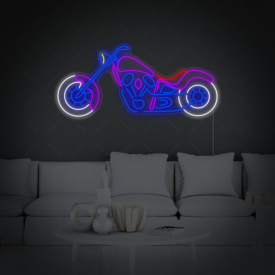 "Motocicleta" Letreros Neon