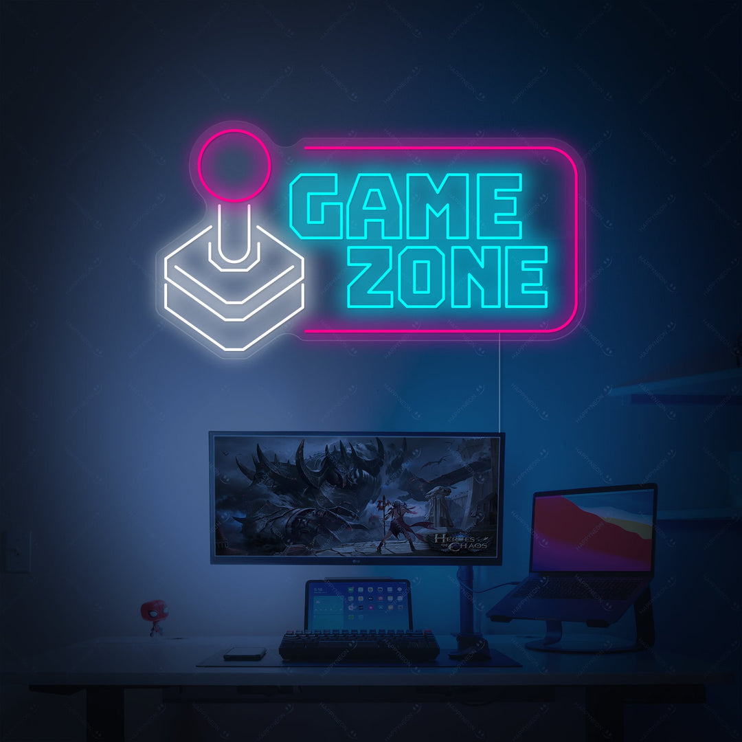 "Game Zone" Letrero de neón
