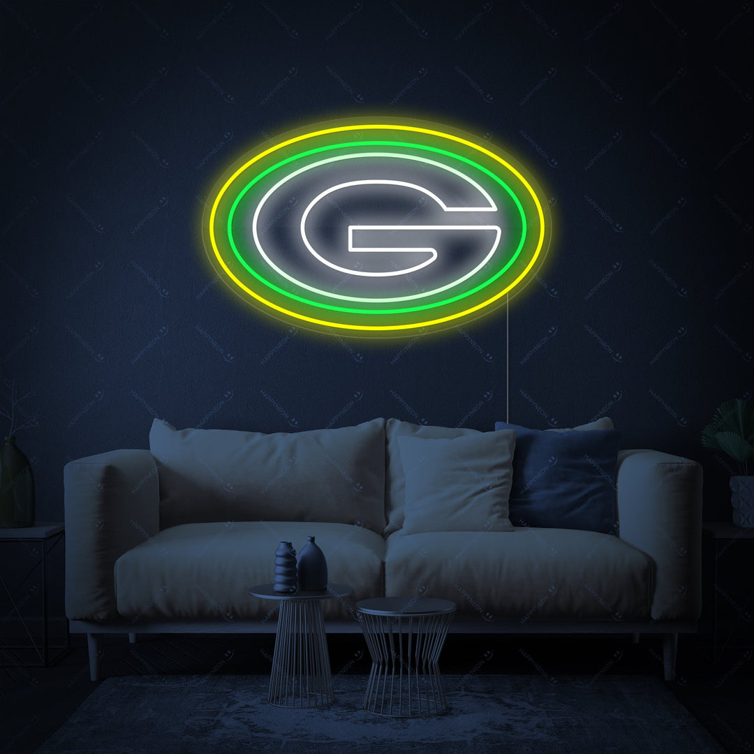 "Green Bay Packers" Letrero de neón