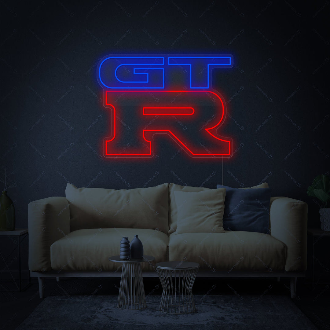 "GTR Logo" Letrero de neón