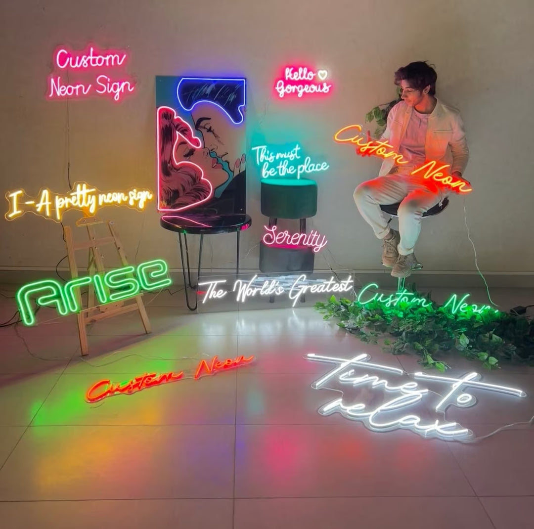 Neon Personalizado, Cartel Neon Personalizado, Letrero LED Personalizado