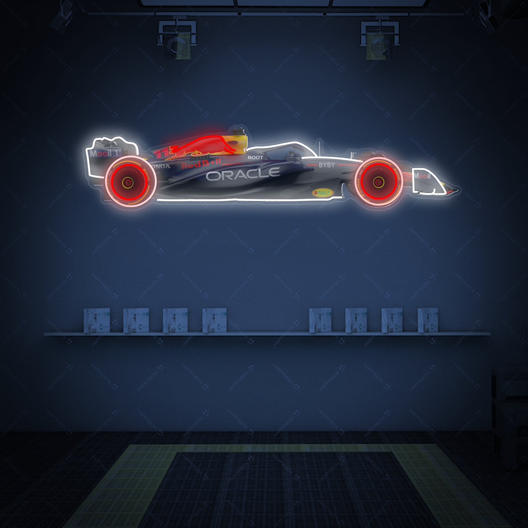 "Coche Rb F" Letrero de neón