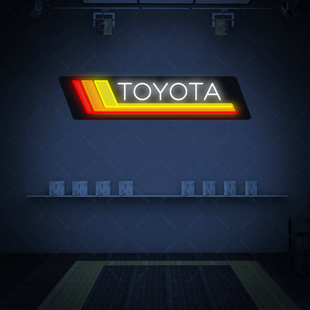 "Toyo-Car" Letrero de neón