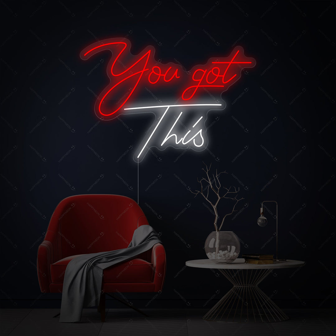 "You Got This" Letrero de neón