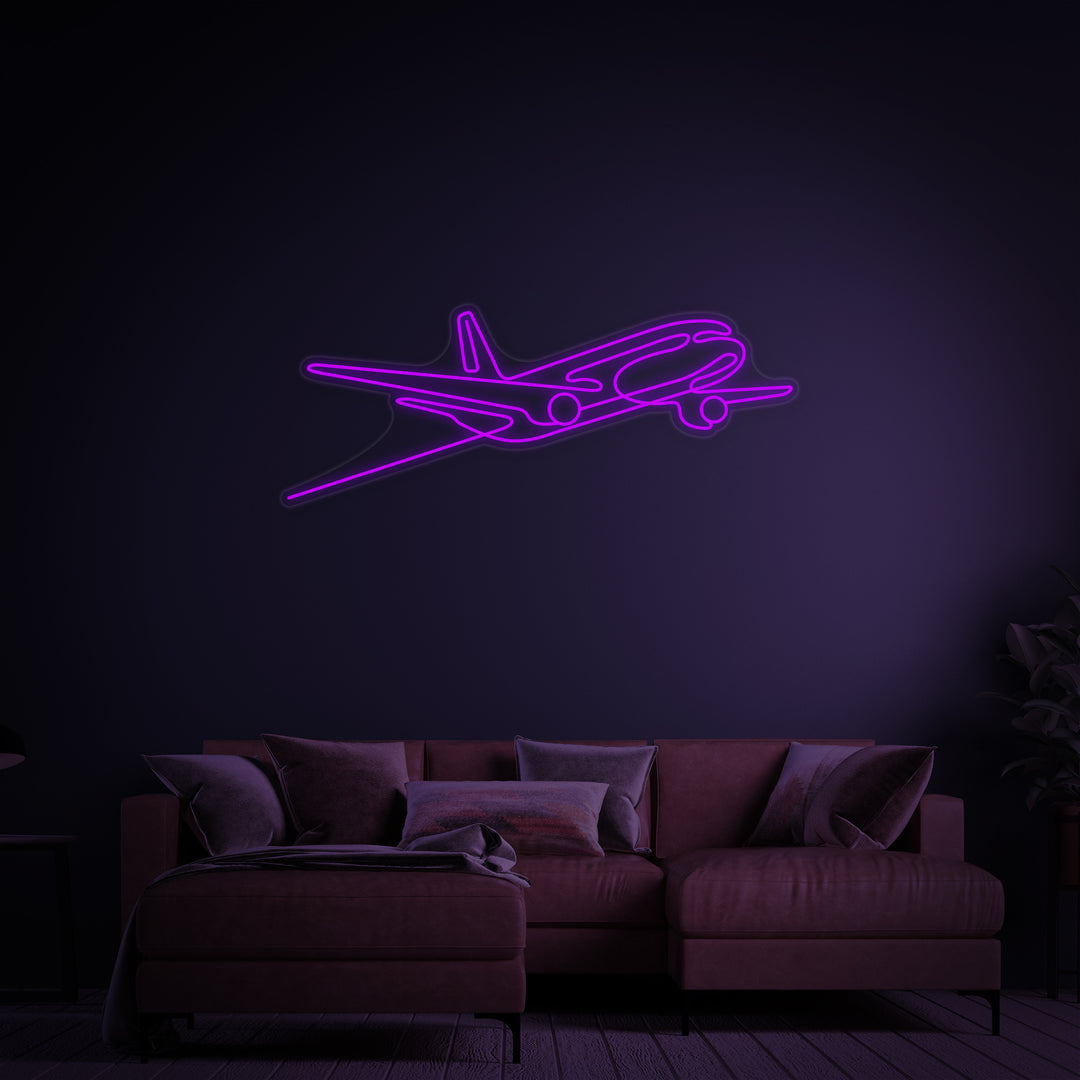 "Avión" Letreros Neon