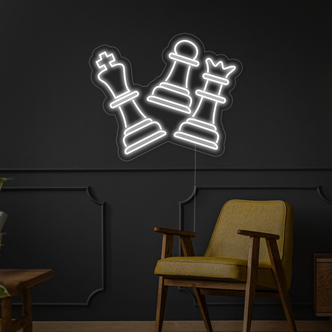 "Ajedrez" Letreros Neon