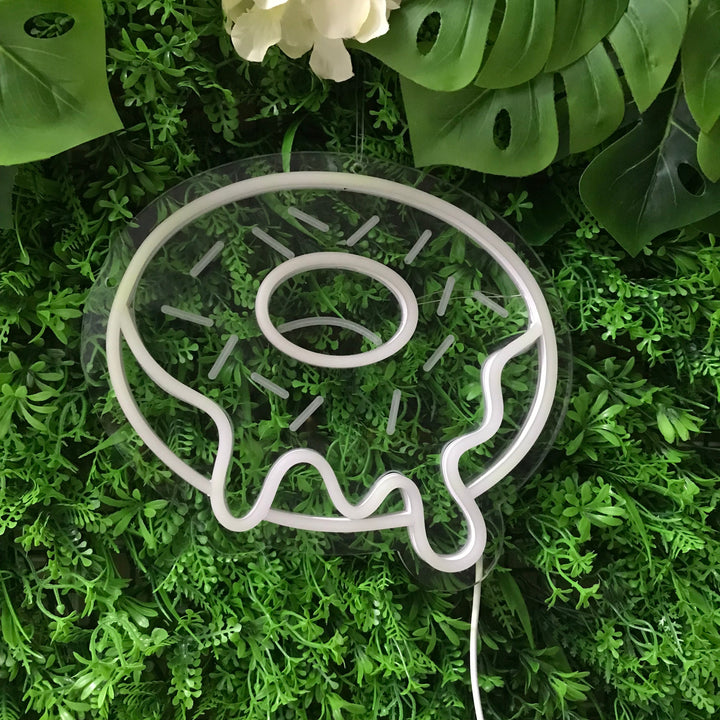 "Donut Colorido" Mini Letreros Neon