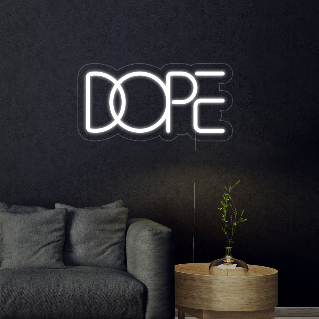 "DOPE" Letreros Neon