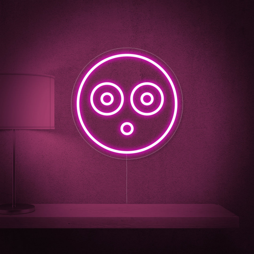 "Emoji Sudor Mareado" Letreros Neon