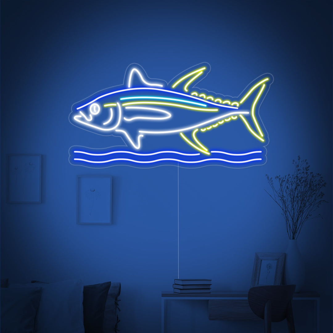 "Pez Grande" Letreros Neon