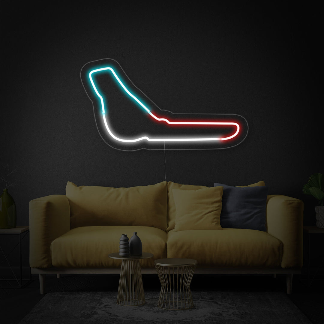 "Circuito F1 Monza Italia" Letreros Neon