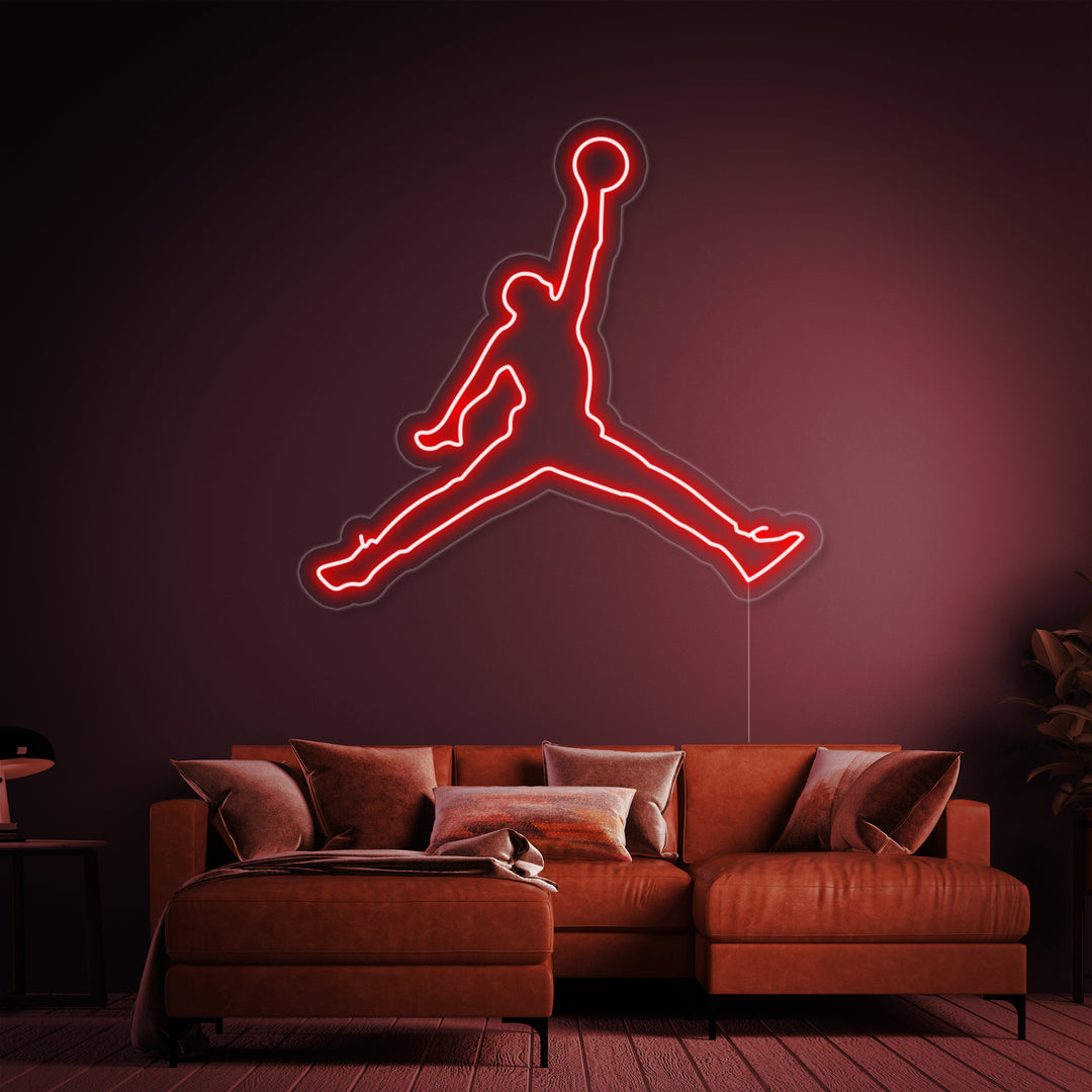 "Jumpman" Letreros Neon