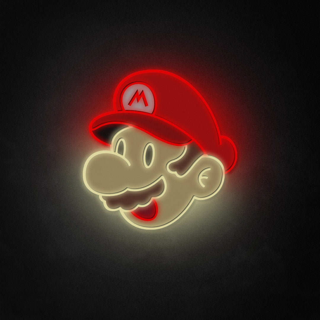 "Mario" Neon Like