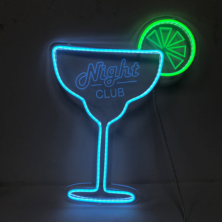 "Night Club" Mini Letreros Neon