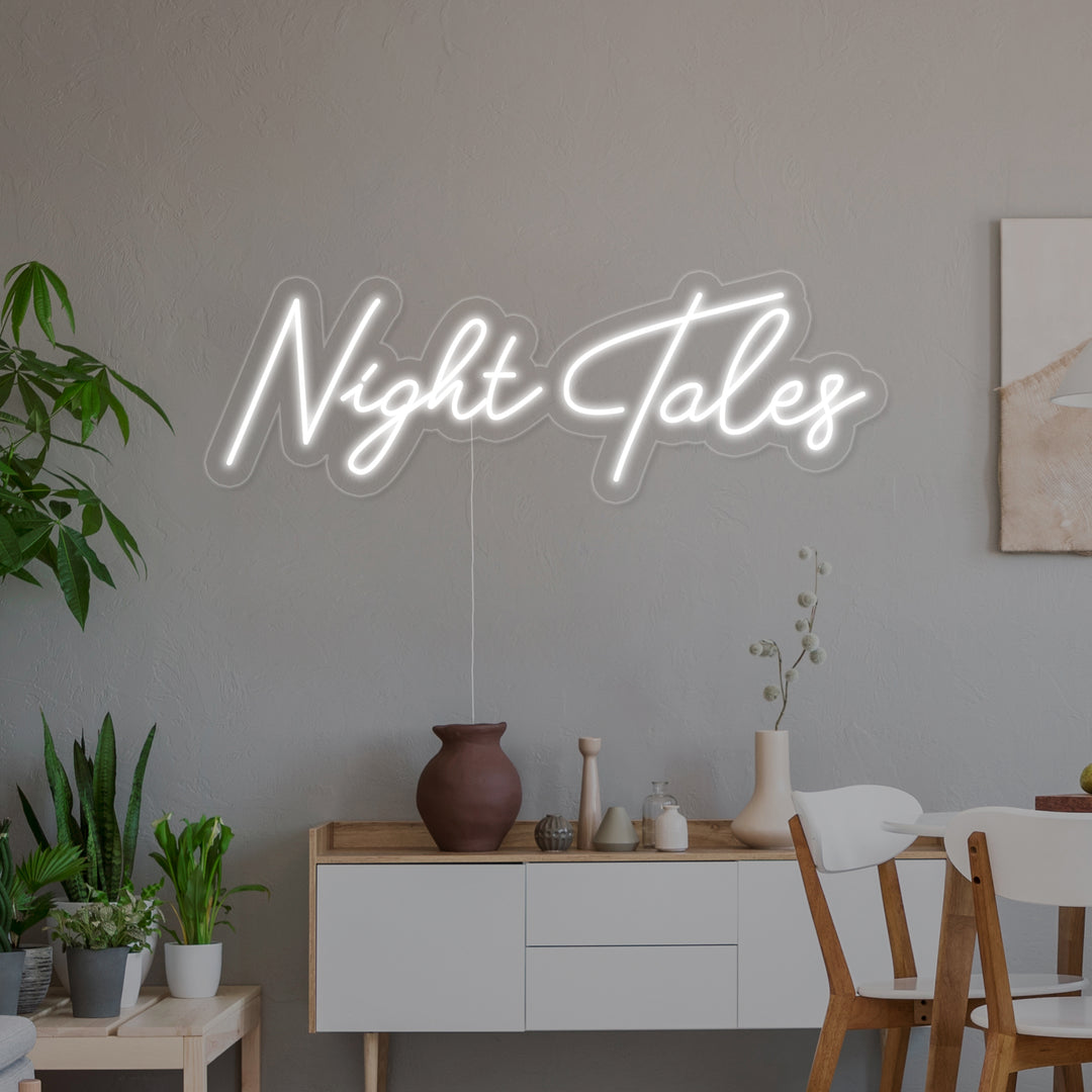 "Night Tales" Letreros Neon