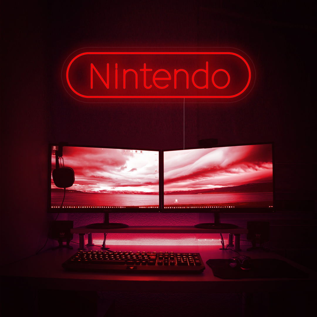 "NTD Decoración De Sala De Juegos" Letreros Neon