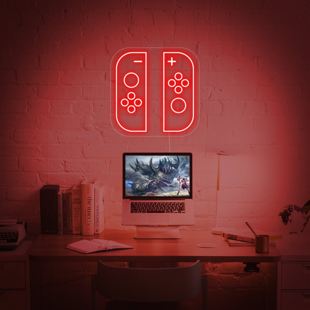"Juego switch joycon" Letreros Neon