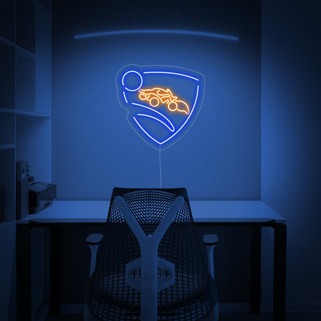 "Rocket League, Decoración De Salas De Juego" Letreros Neon