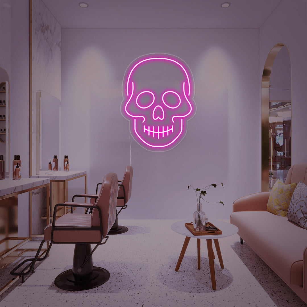 "Cráneo" Letreros Neon