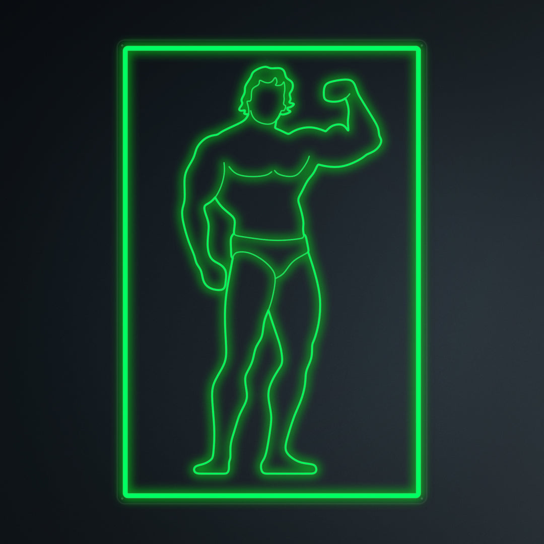 "Para Gimnasio De Deportes Y Fitness" Letreros Neon en Miniatura