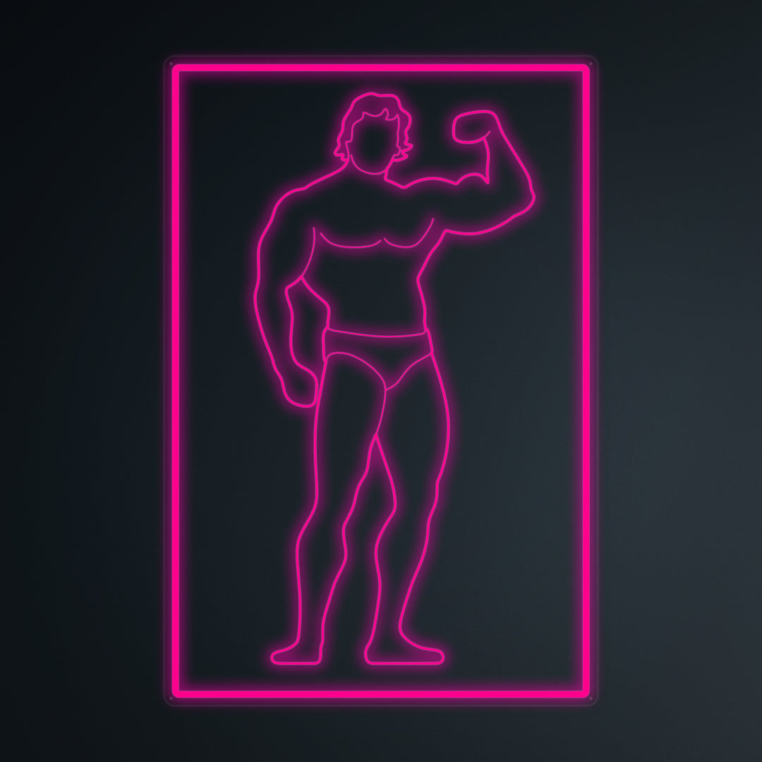 "Para Gimnasio De Deportes Y Fitness" Letreros Neon en Miniatura