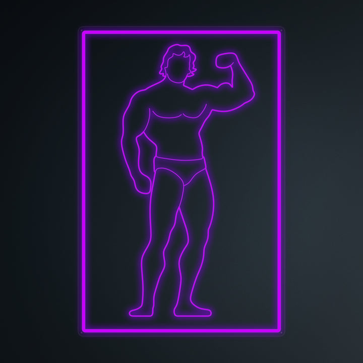 "Para Gimnasio De Deportes Y Fitness" Letreros Neon en Miniatura