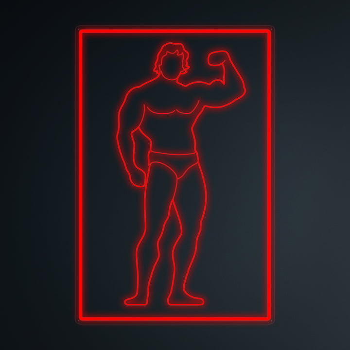 "Para Gimnasio De Deportes Y Fitness" Letreros Neon en Miniatura