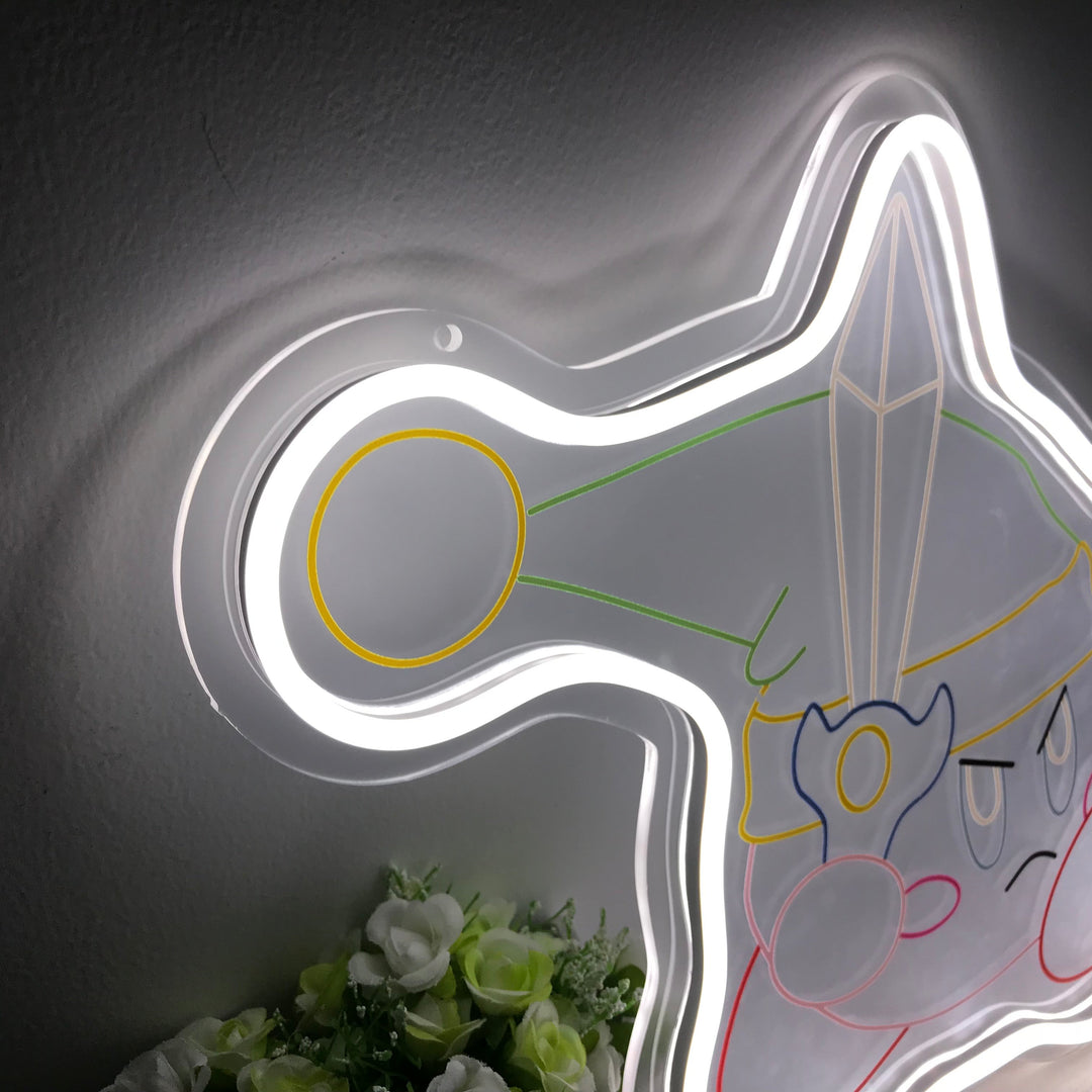 "Espada y Sworcery, Arte de Pared de Juego" Mini Letreros Neon