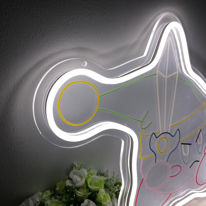 "Espada y Sworcery, Arte de Pared de Juego" Mini Letreros Neon