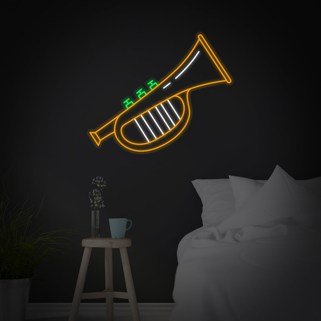 "Jazz De Trompeta" Letreros Neon