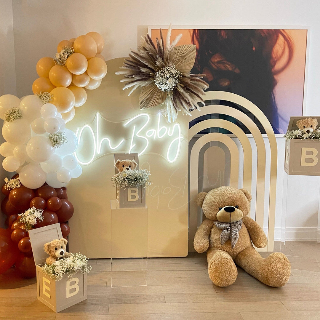 "Oh Baby" Letreros Neon (Inventario: 3 unidades)
