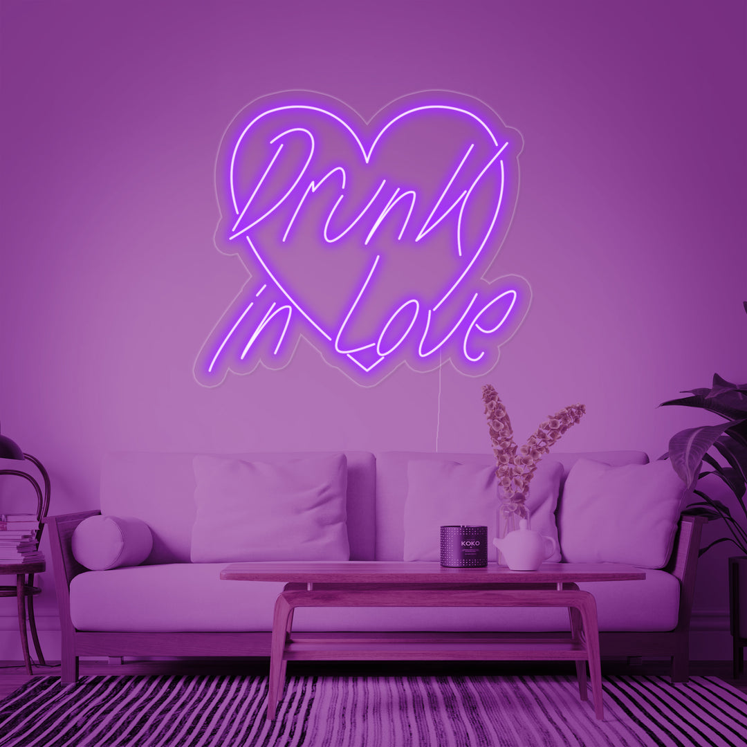"Drunk In Love" Letreros Neon