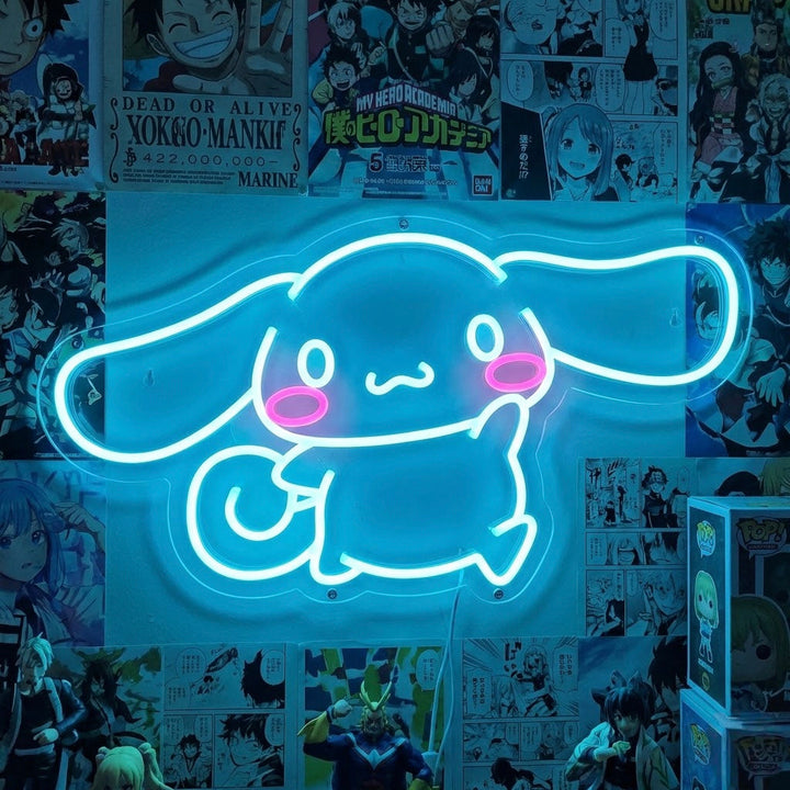 "Anime De Cinnamoroll" Letreros Neon