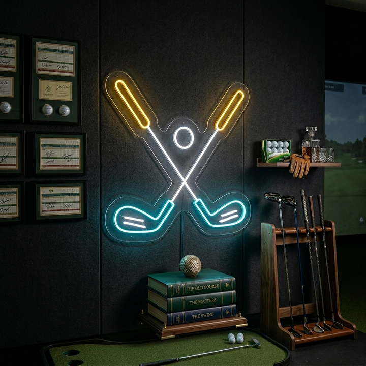 "Pelota De Golf" Letreros Neon