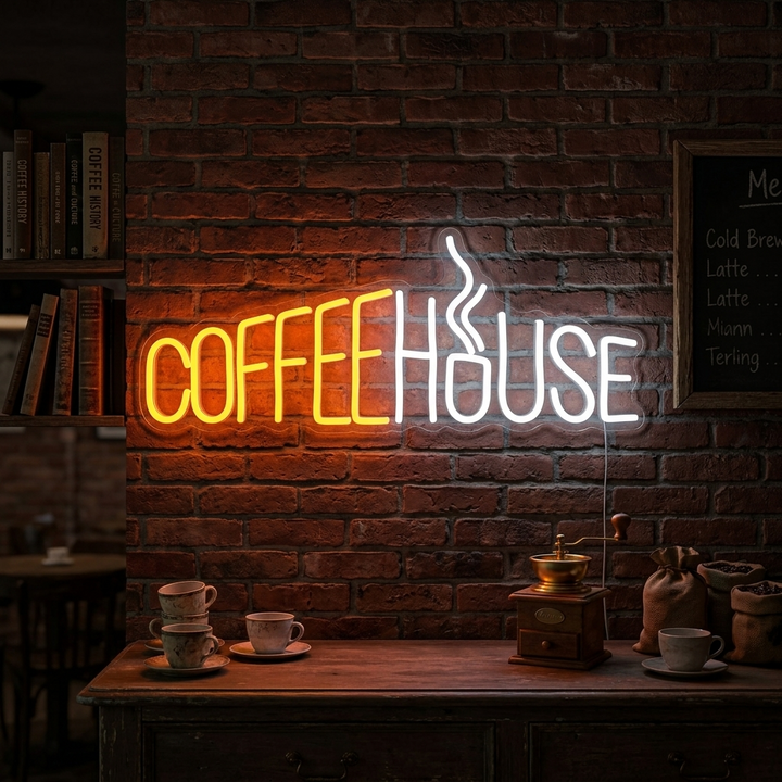 "Coffee House" Letreros Neon