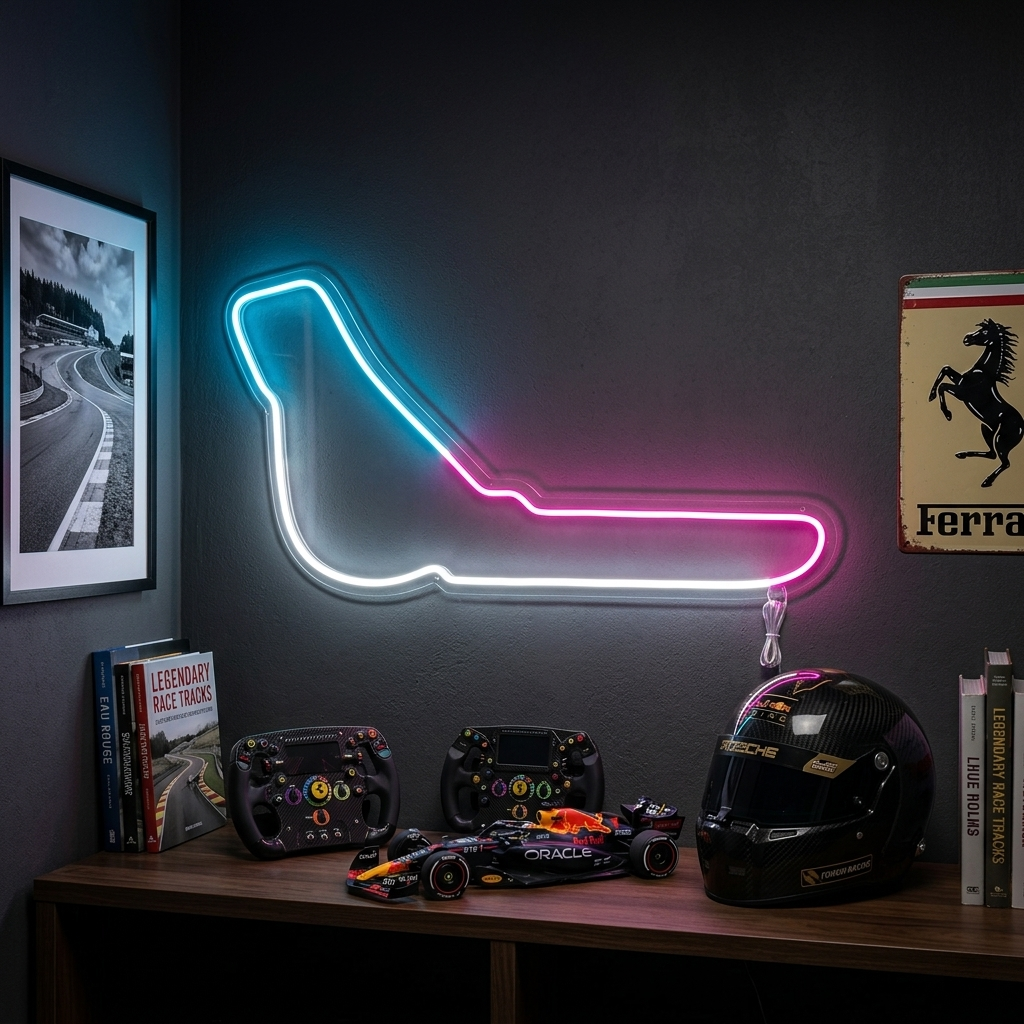 "Circuito F1 Monza Italia" Letreros Neon