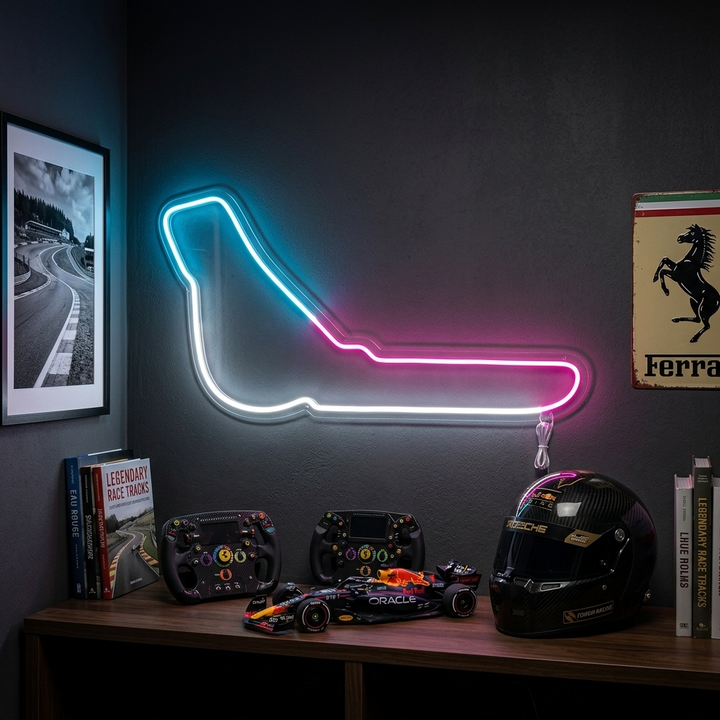 "Circuito F1 Monza Italia" Letreros Neon