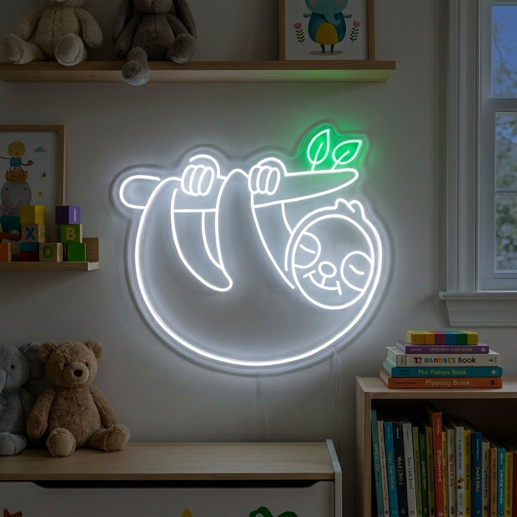 "Perezoso" Letreros Neon