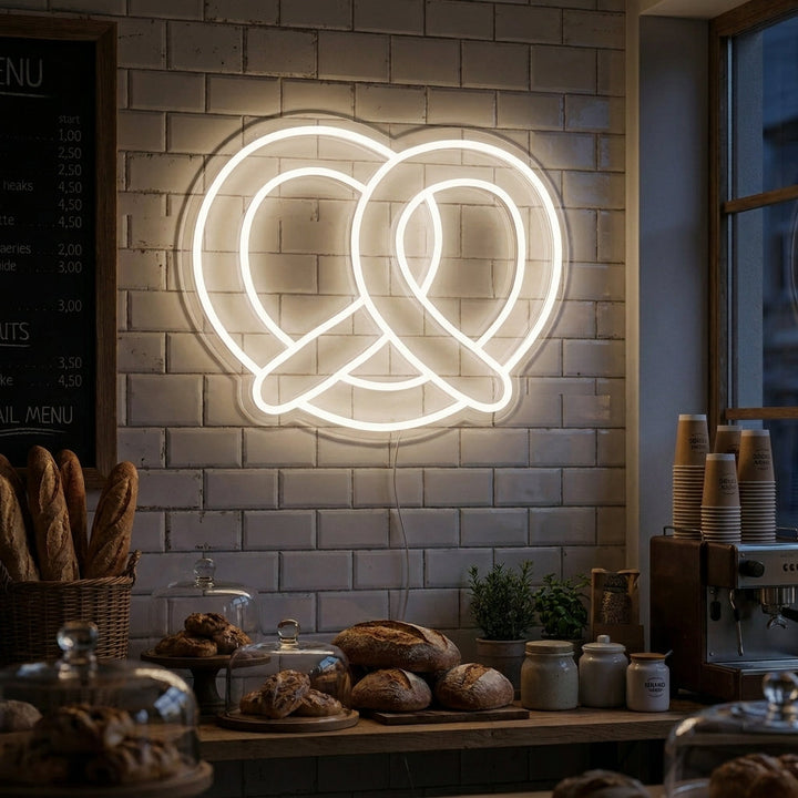 "Pretzel" Letreros Neon