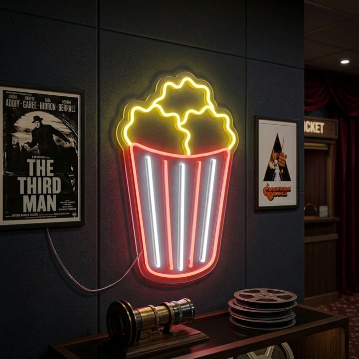 "Palomitas" Letreros Neon