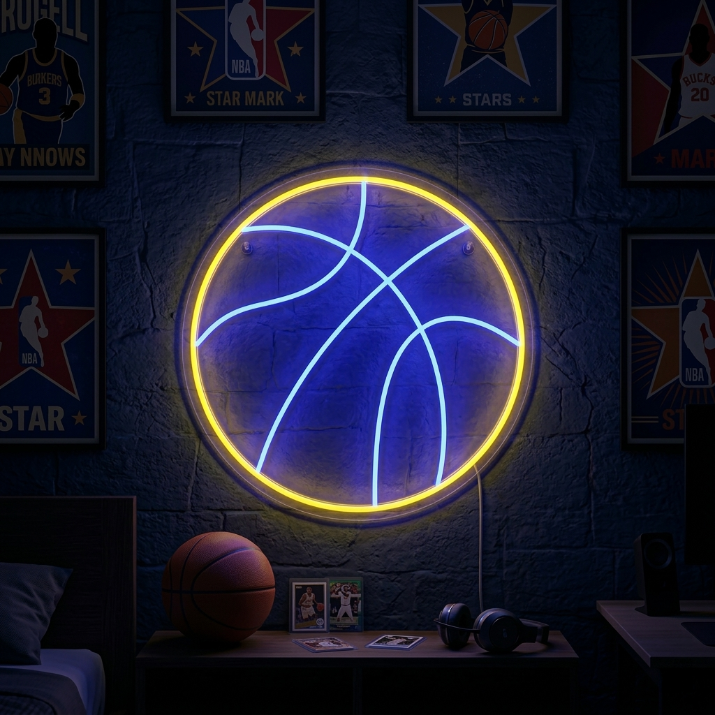 "Baloncesto" Letreros Neon