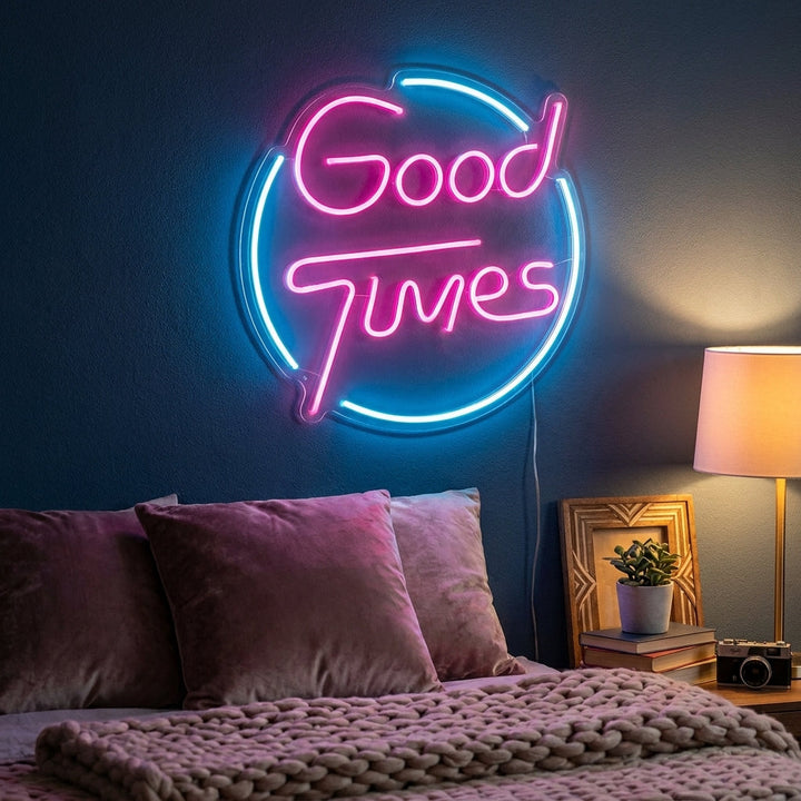 "Good Times" Letreros Neon