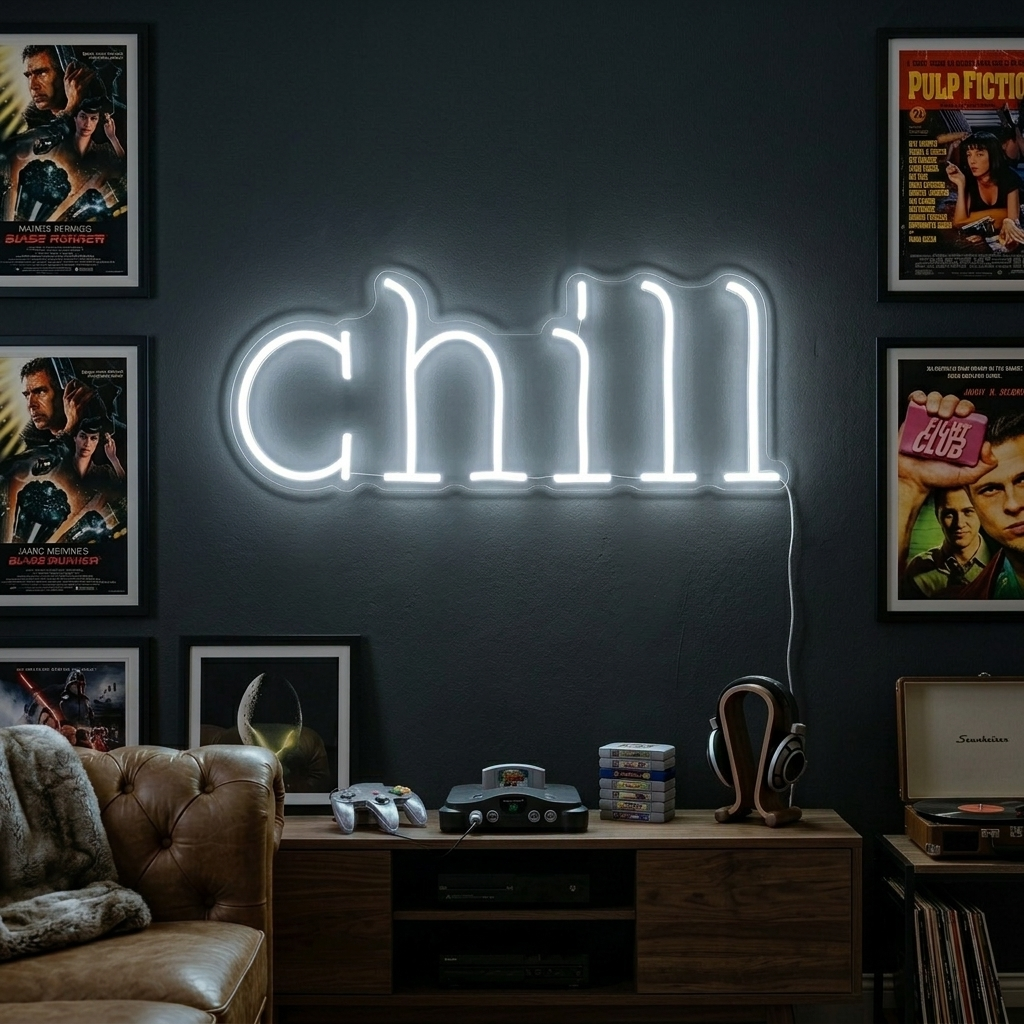 "Chill" Letreros Neon