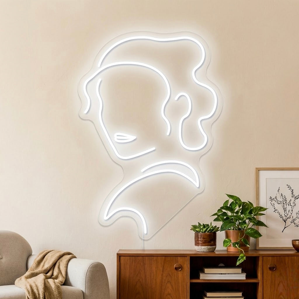 "Rey Skywalker" Letreros Neon