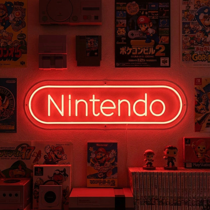 "NTD Decoración De Sala De Juegos" Letreros Neon