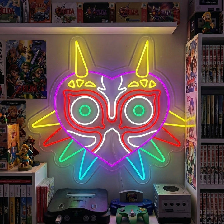 "Mascara De Majoras" Letreros Neon