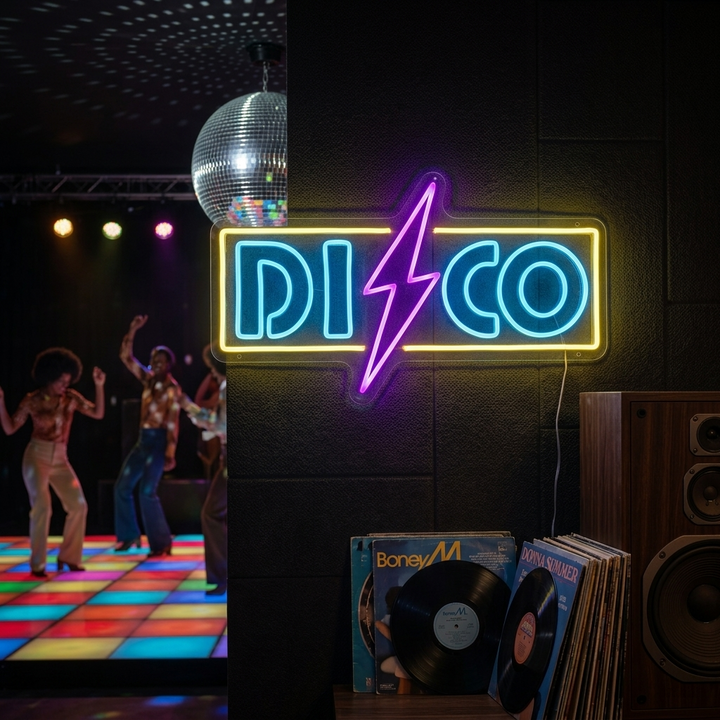 "Disco" Letrero de neón