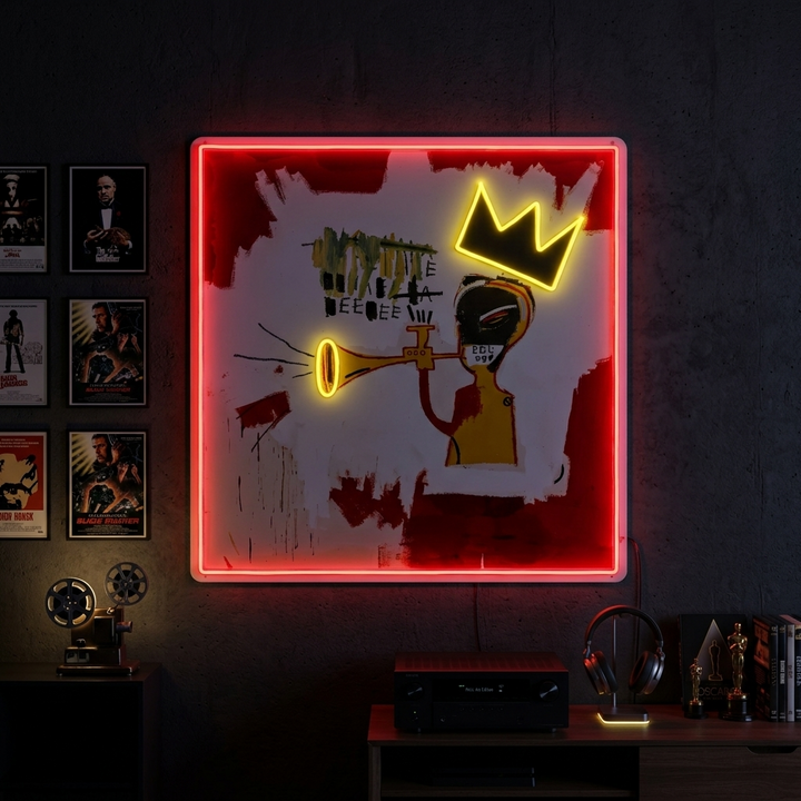 "Jean Trompeta" Letrero de neón