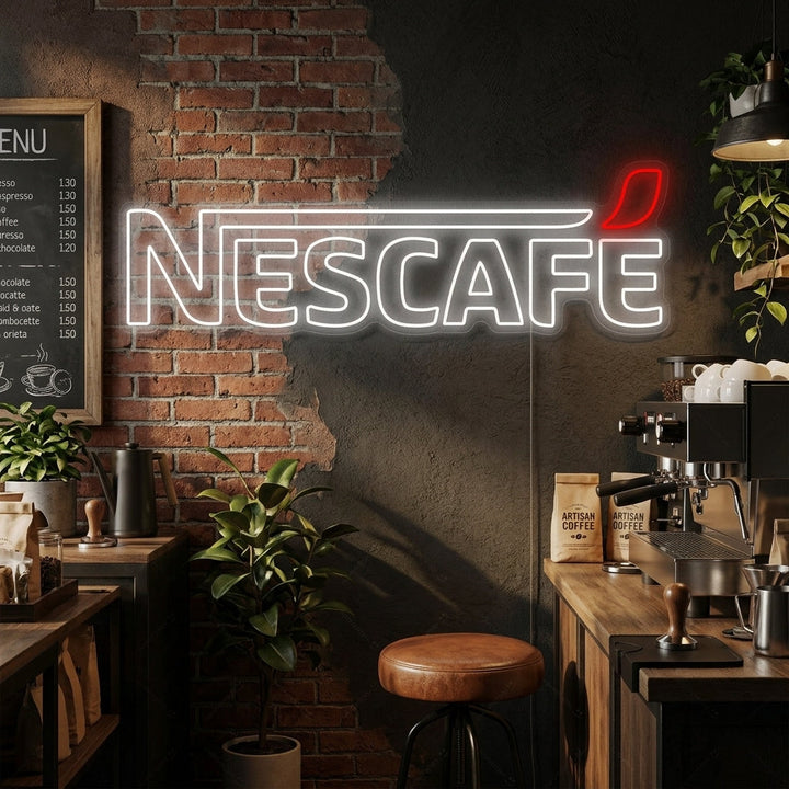 "Nescafe" Letrero de neón