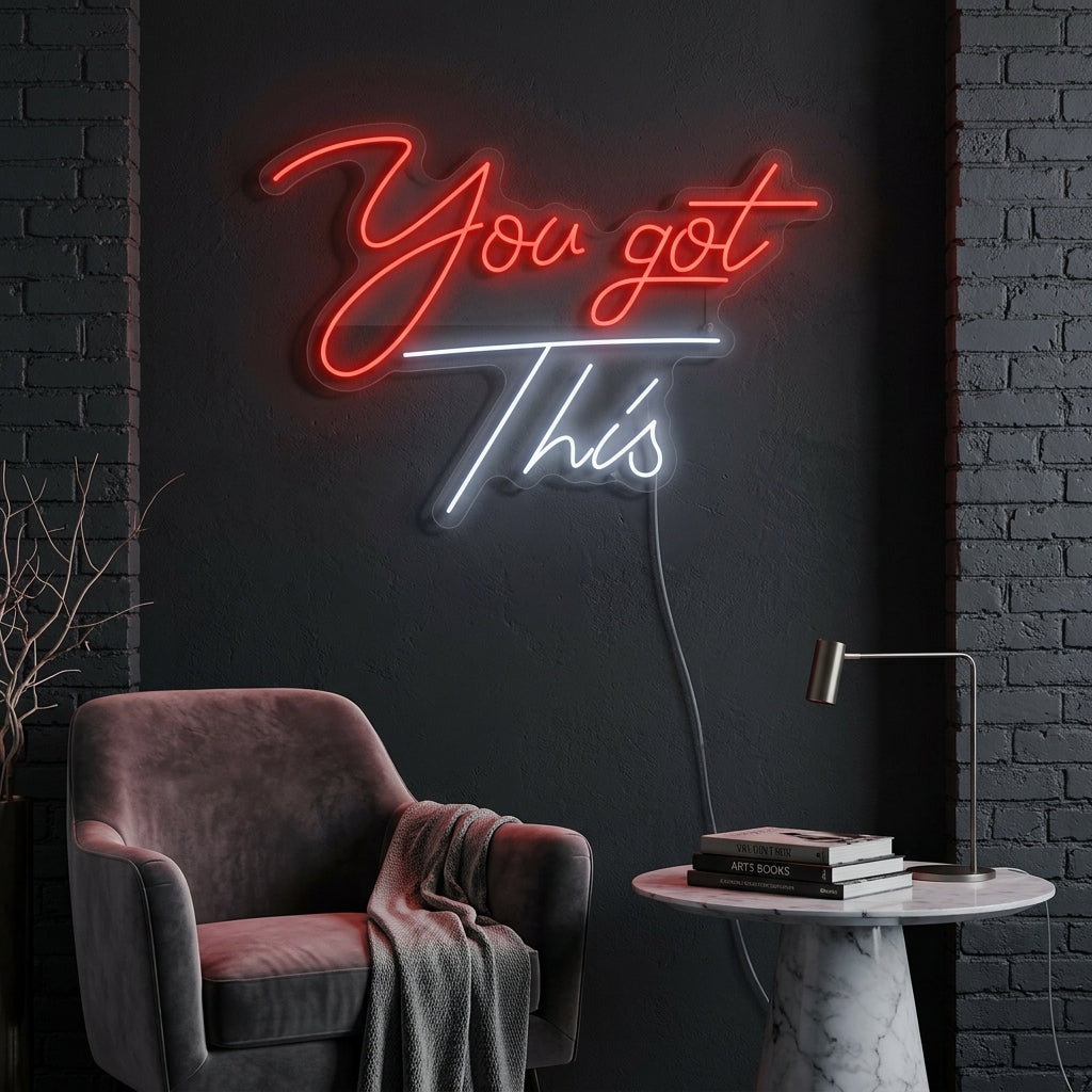 "You Got This" Letrero de neón